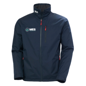 Helly Hansen Men's Jacket in Navy with the MES logo on the right chest