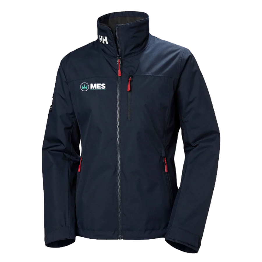 Helly Hansen Women's Jacket in Navy with the MES logo on the right chest